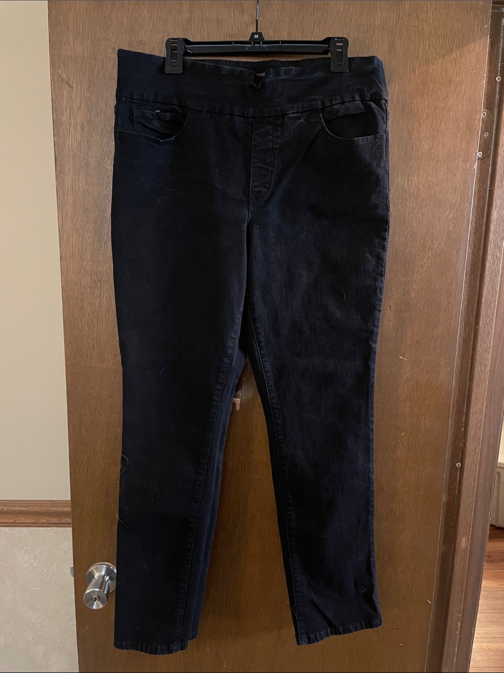 Gloria Vanderbilt Black Stretch Jeggings